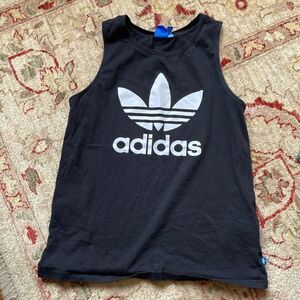 Women’s Adidas Graphic Black/White Tank Top Size Small